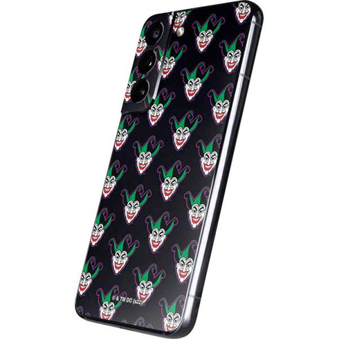 DC Comics The Joker Logo Pattern Galaxy S22 Skin